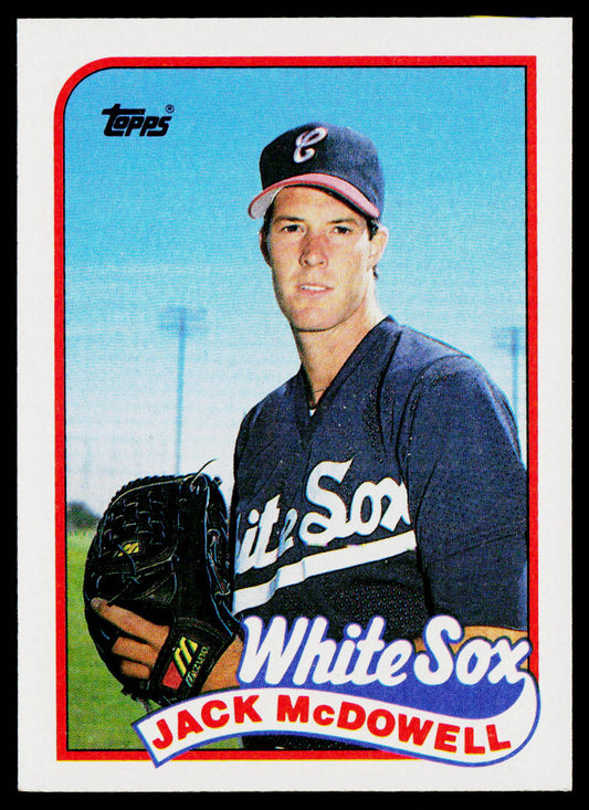 Jack McDowell 1989 Topps #486 Chicago White Sox