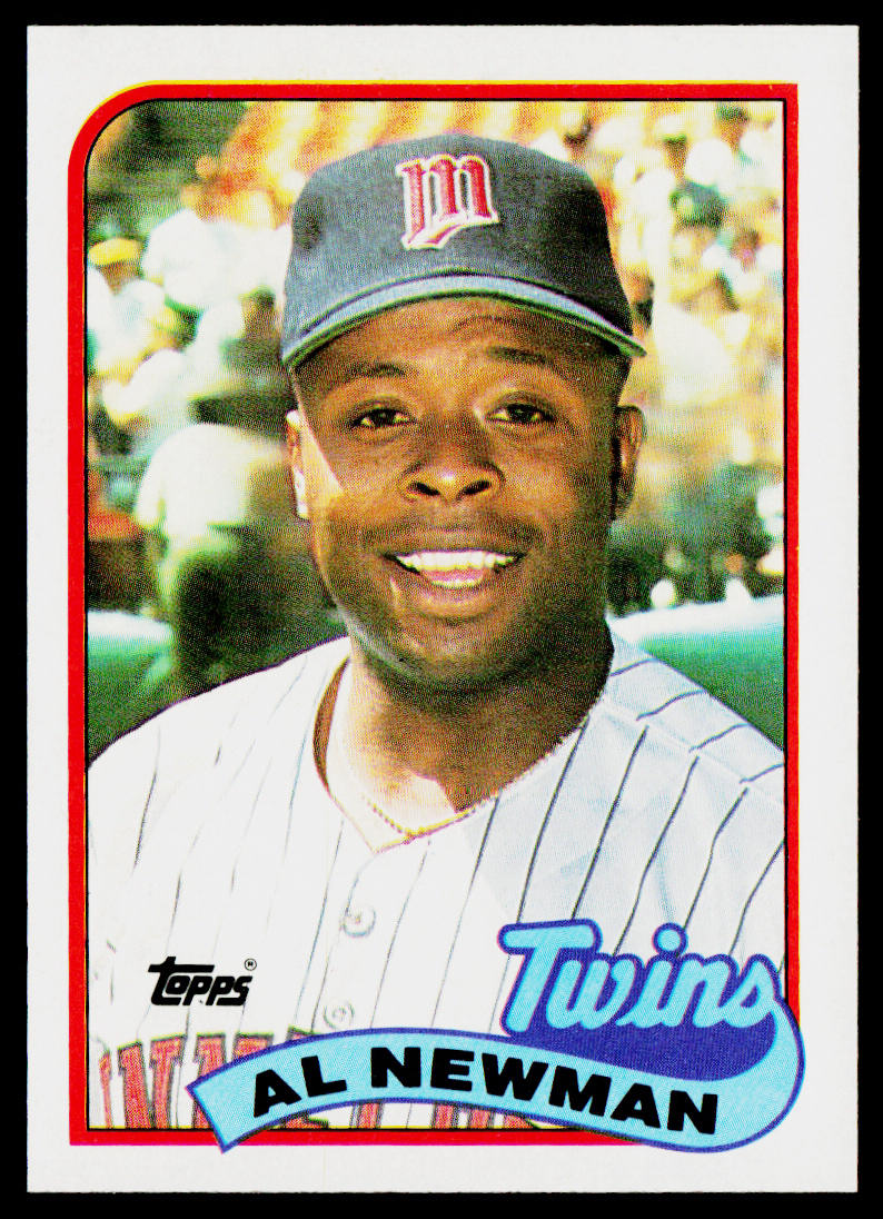 Al Newman 1989 Topps #503 Minnesota Twins
