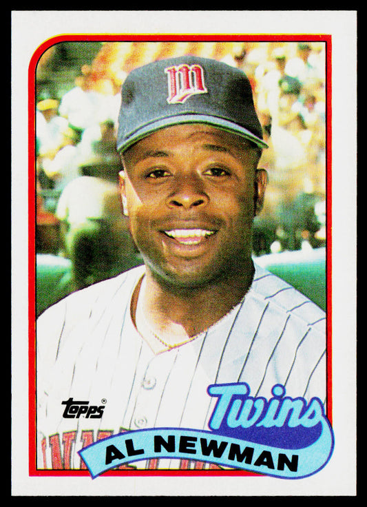 Al Newman 1989 Topps #503 Minnesota Twins