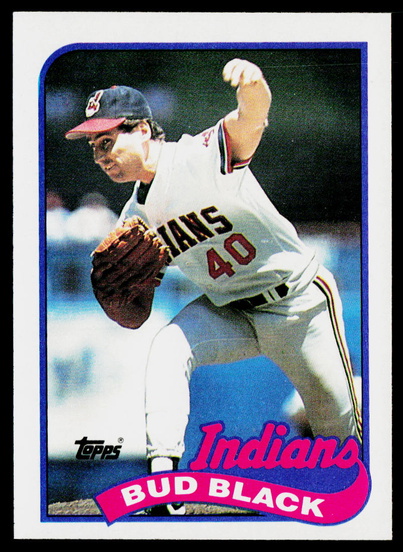 Bud Black 1989 Topps #509 Cleveland Indians