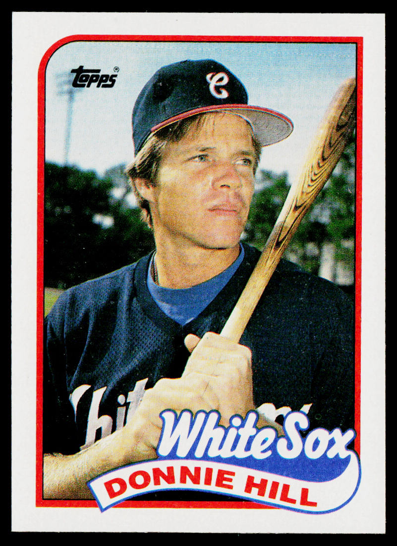 Donnie Hill 1989 Topps #512 Chicago White Sox