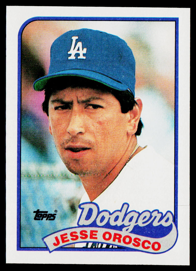 Jesse Orosco 1989 Topps #513 Los Angeles Dodgers