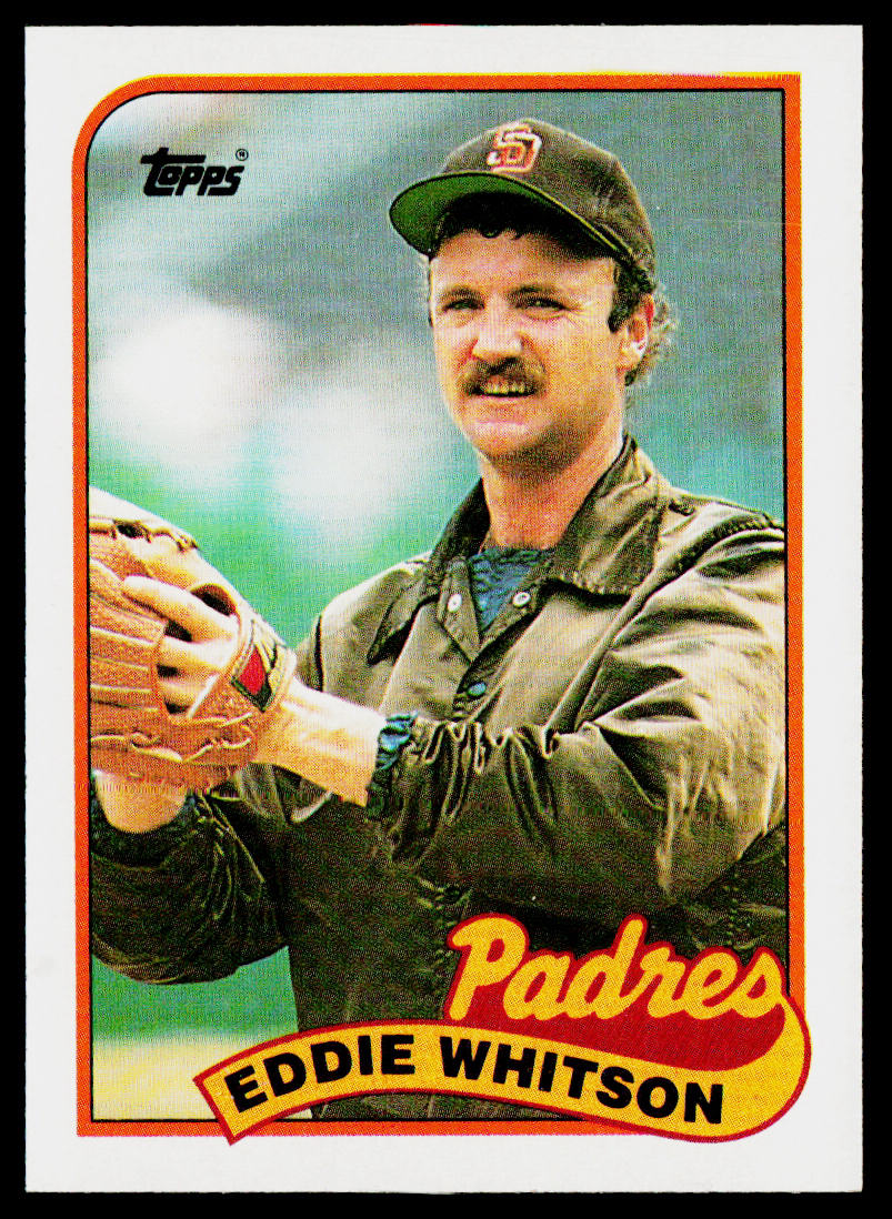 Eddie Whitson 1989 Topps #516 San Diego Padres