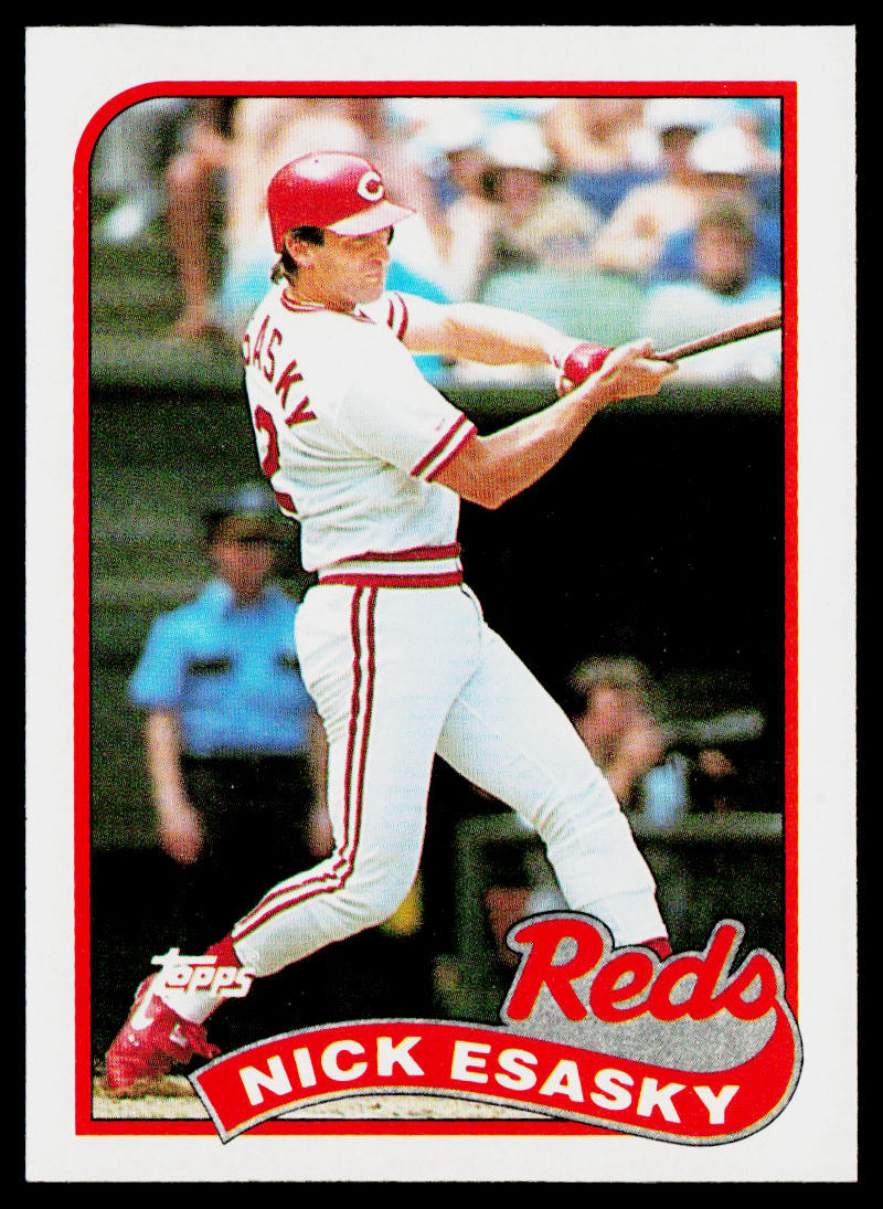 Nick Esasky 1989 Topps #554 Cincinnati Reds