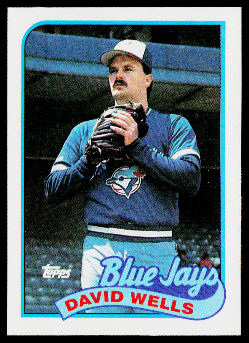 David Wells 1989 Topps #567 Toronto Blue Jays