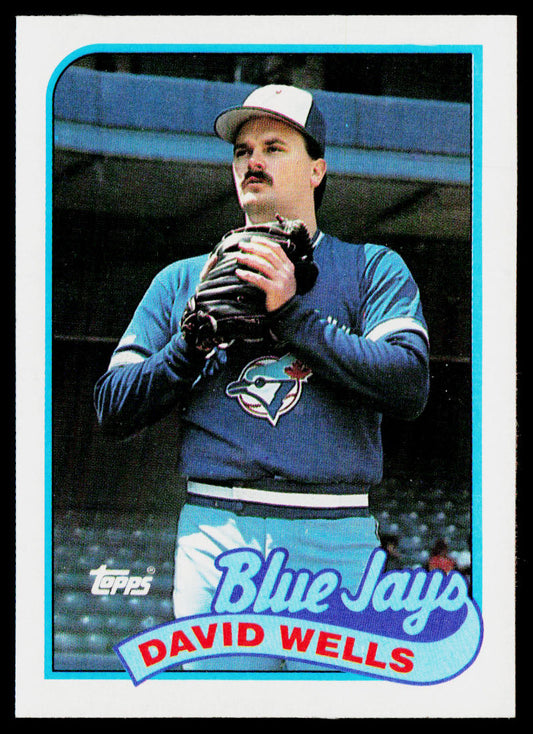 David Wells 1989 Topps #567 Toronto Blue Jays