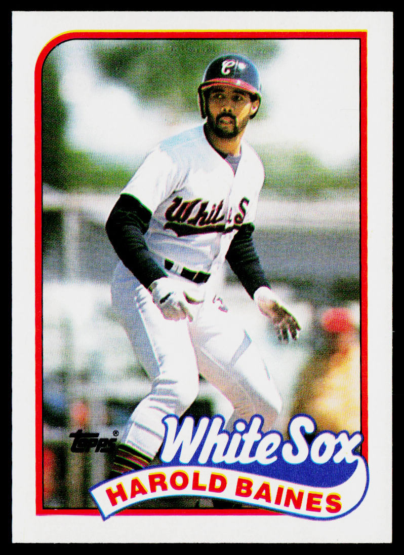 Harold Baines 1989 Topps #585 Chicago White Sox