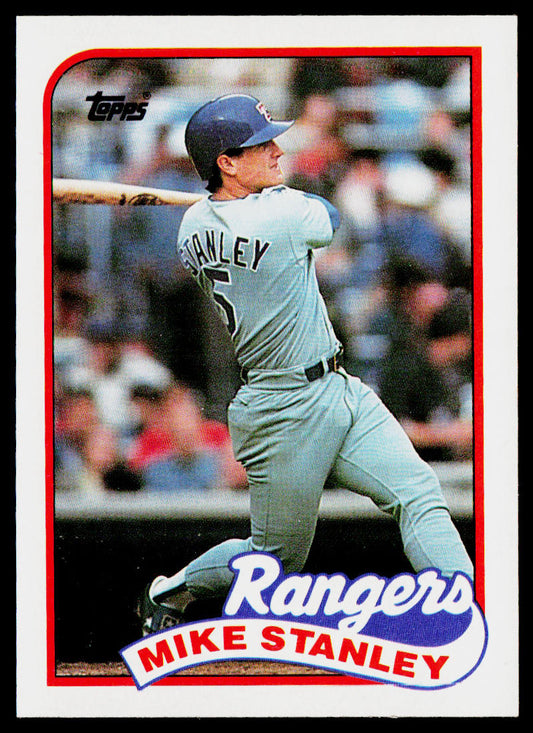 Mike Stanley 1989 Topps #587 Texas Rangers