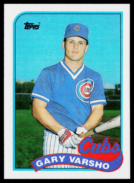 Gary Varsho 1989 Topps #613 RC Chicago Cubs
