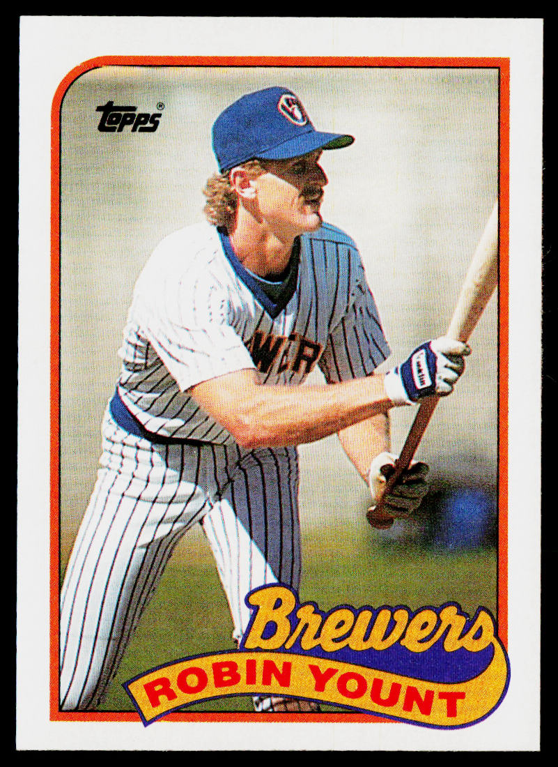 Robin Yount 1989 Topps #615 Milwaukee Brewers