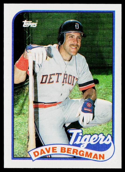 Dave Bergman 1989 Topps #631 Detroit Tigers
