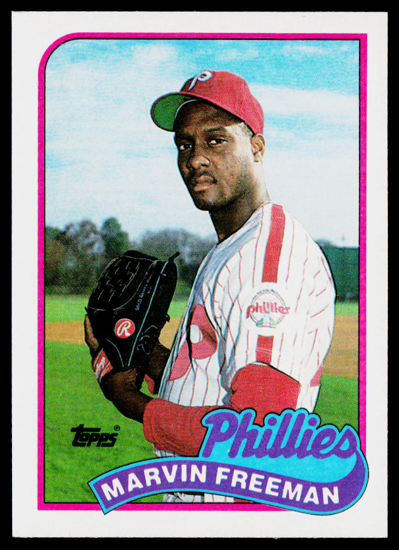 Marvin Freeman 1989 Topps #634 Philadelphia Phillies