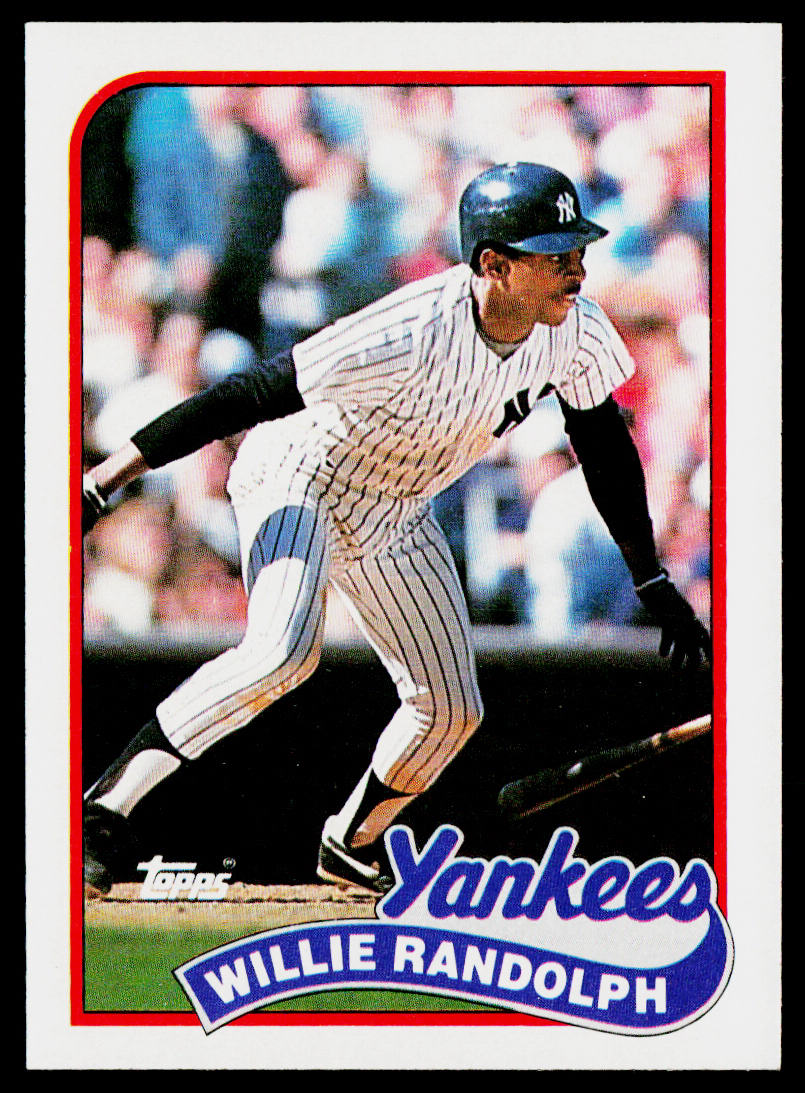 Willie Randolph 1989 Topps #635 New York Yankees