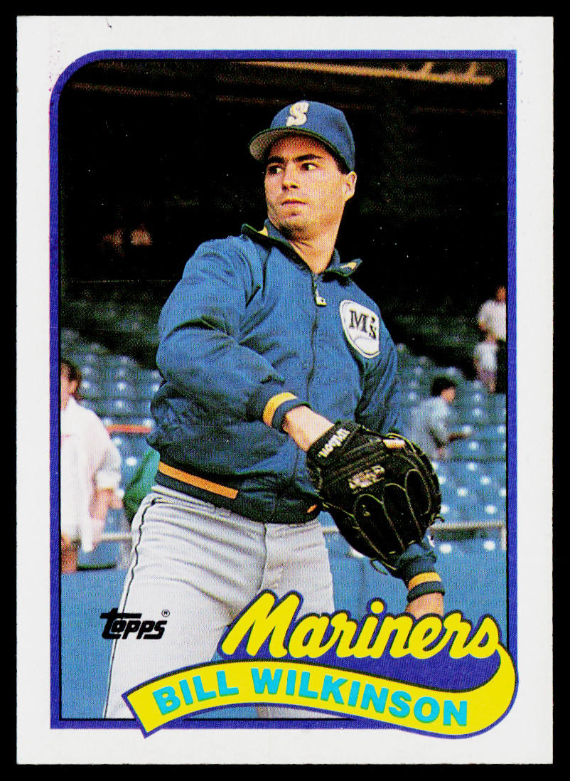 Bill Wilkinson 1989 Topps #636 Seattle Mariners
