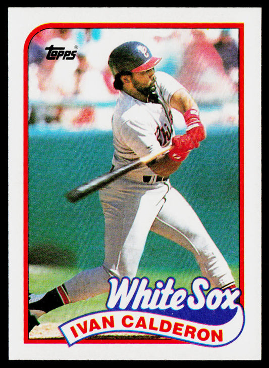 Ivan Calderon 1989 Topps #656 Chicago White Sox