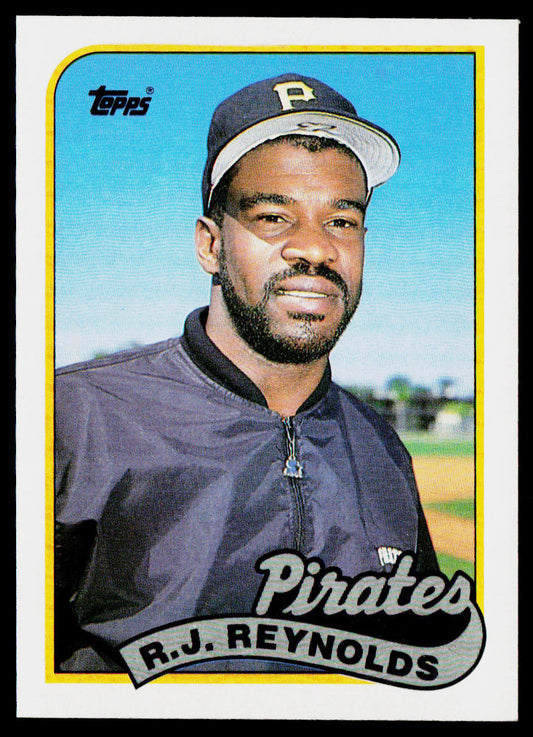 R.J. Reynolds 1989 Topps #658 Pittsburgh Pirates