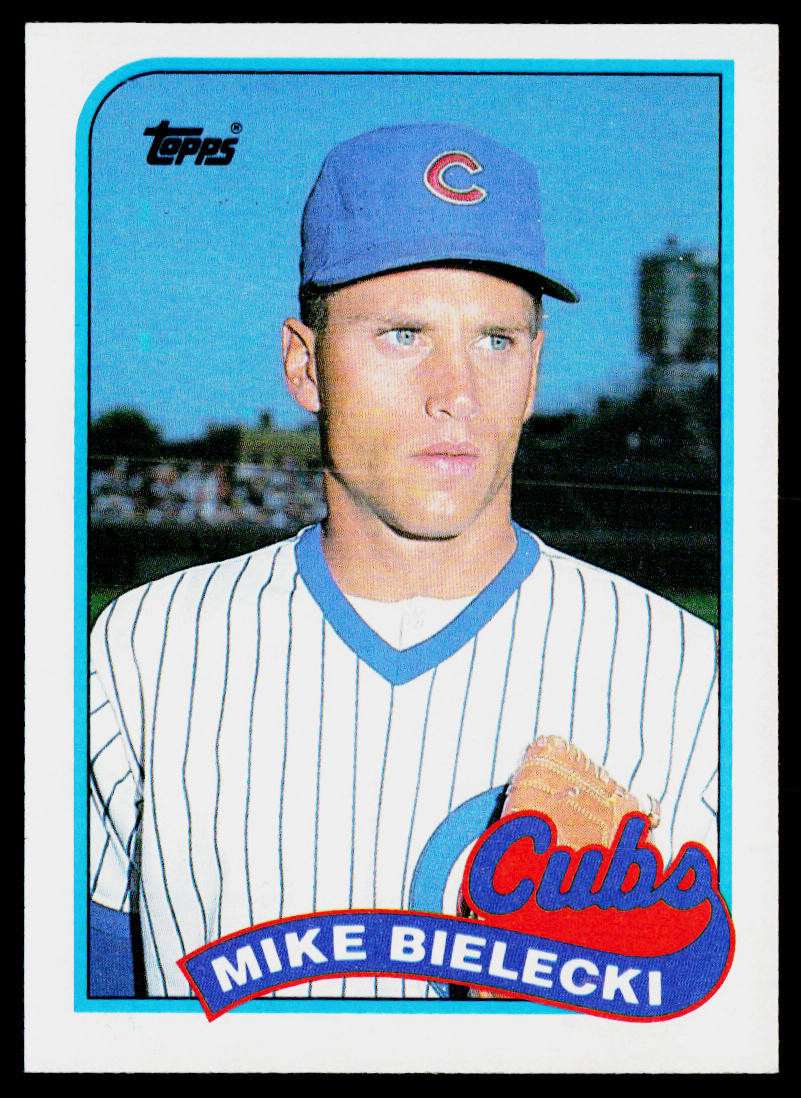 Mike Bielecki 1989 Topps #668 Chicago Cubs