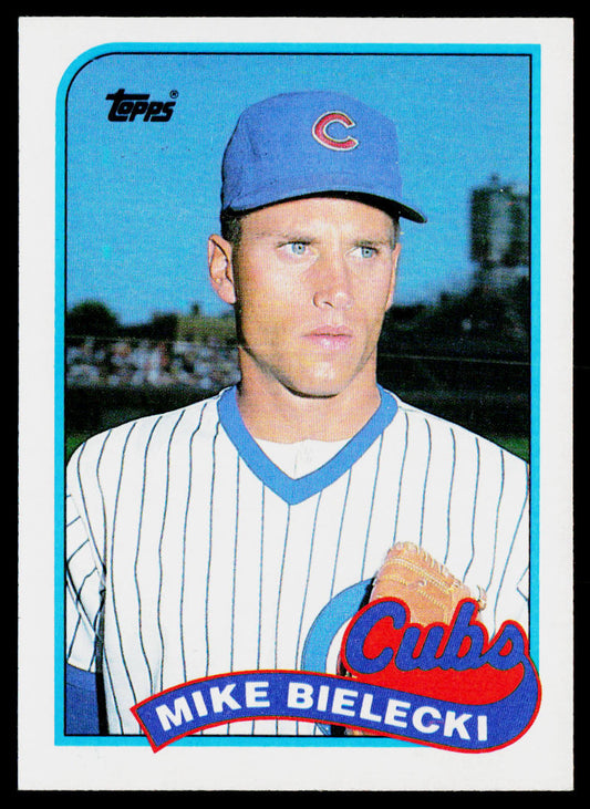 Mike Bielecki 1989 Topps #668 Chicago Cubs
