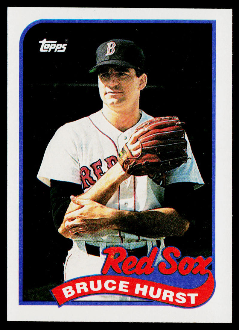 Bruce Hurst 1989 Topps #675 Boston Red Sox