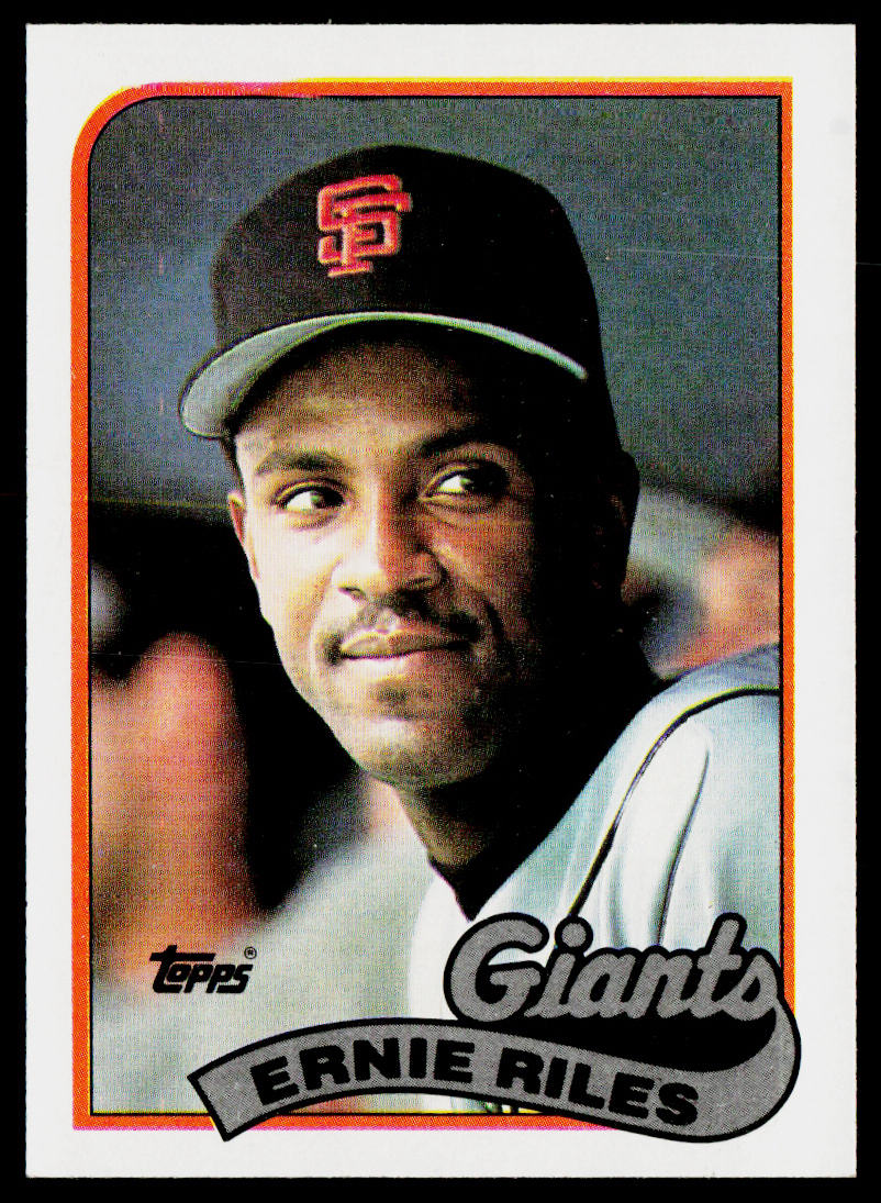 Ernie Riles 1989 Topps #676 San Francisco Giants