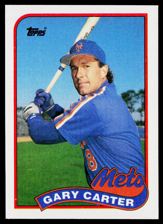 Gary Carter 1989 Topps #680 New York Mets