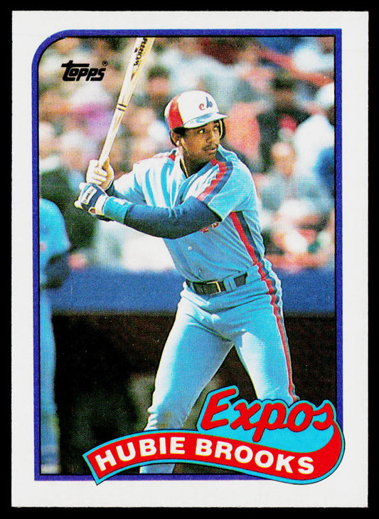 Hubie Brooks 1989 Topps #485 Montreal Expos