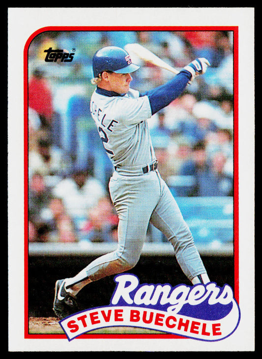 Steve Buechele 1989 Topps #732 Texas Rangers