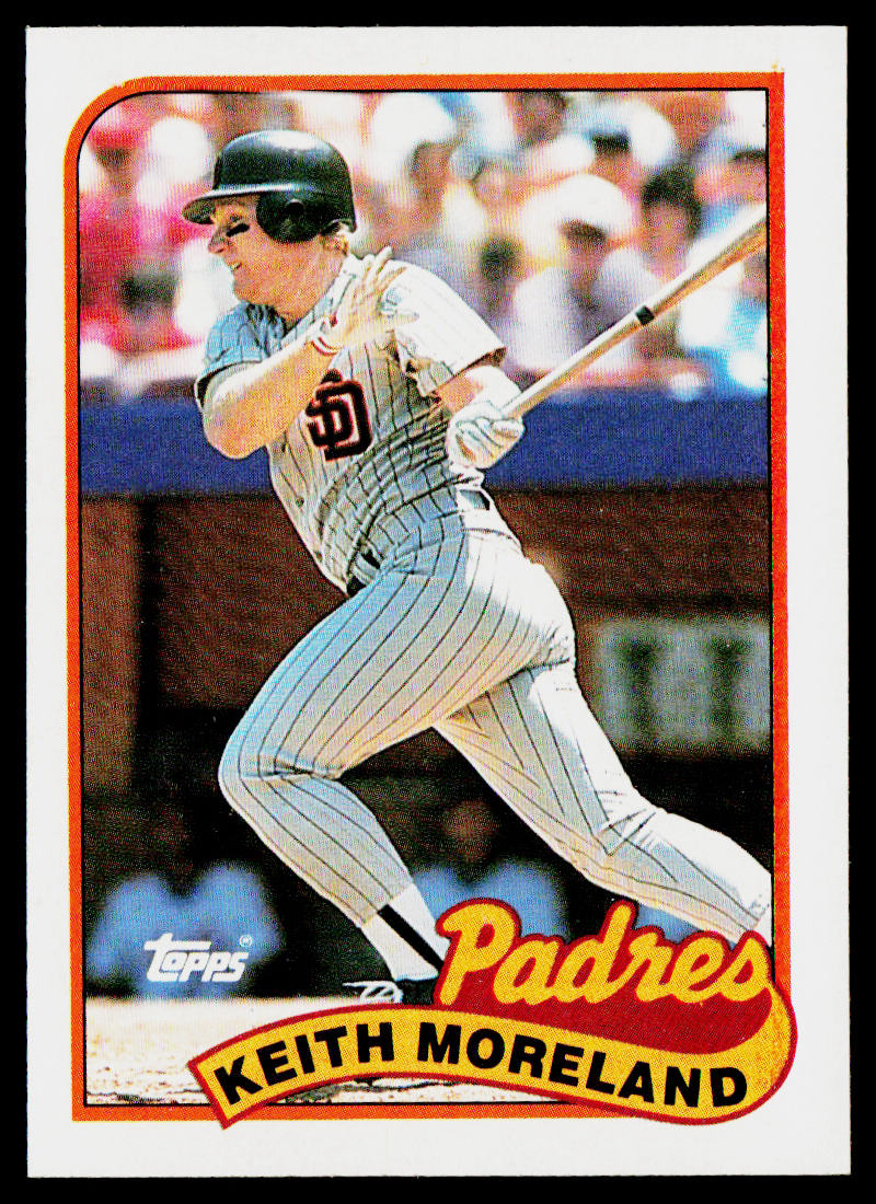 Keith Moreland 1989 Topps #773 San Diego Padres