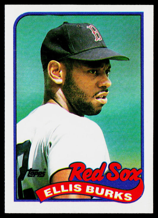 Ellis Burks 1989 Topps #785 Boston Red Sox
