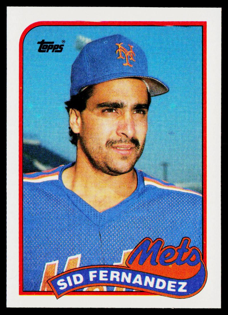 Sid Fernandez 1989 Topps #790 New York Mets