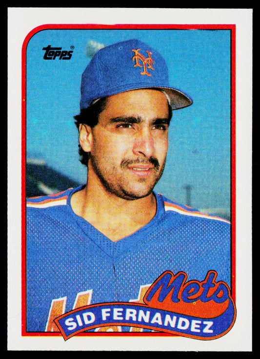 Sid Fernandez 1989 Topps #790 New York Mets