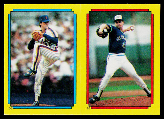 McDowell / Key / Boggs 1988 Topps Stickers #100 / 190d