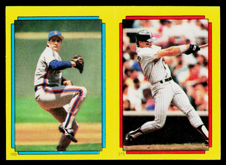 John Franco 1988 Topps Stickers #103 / 275c