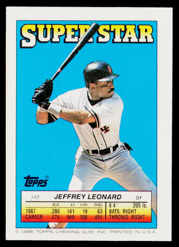 John Kruk 1988 Topps Stickers #110 San Diego Padres