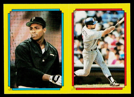 Bobby Bonilla / Gary Gaetti 1988 Topps Stickers #129 / 277