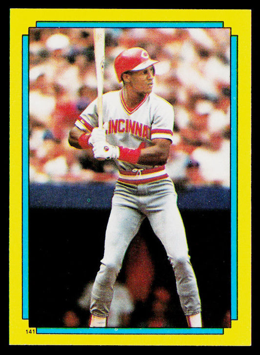 Eric Davis 1988 Topps Stickers #141c Cincinnati Reds