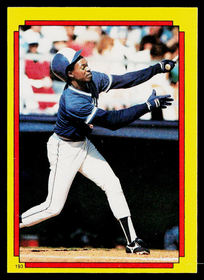 Tony Fernandez 1988 Topps Stickers #193c Toronto Blue Jays