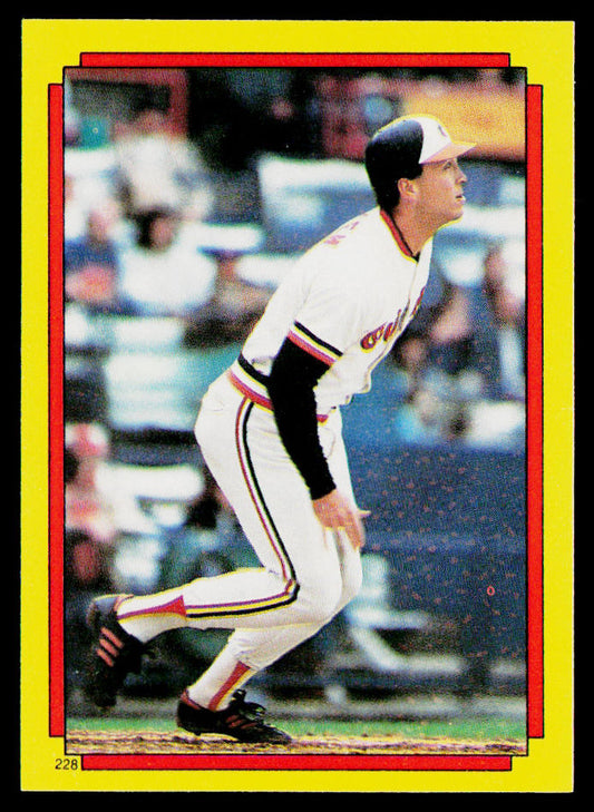 Cal Ripken 1988 Topps Stickers #228 Baltimore Orioles