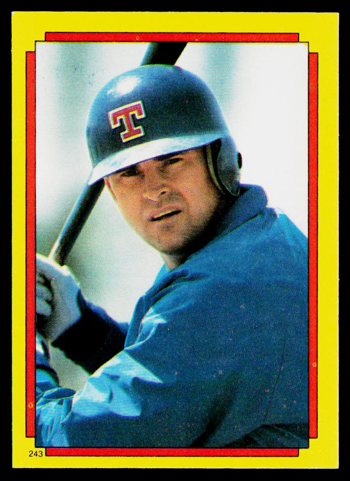 Larry Parrish 1988 Topps Stickers #243 Texas Rangers