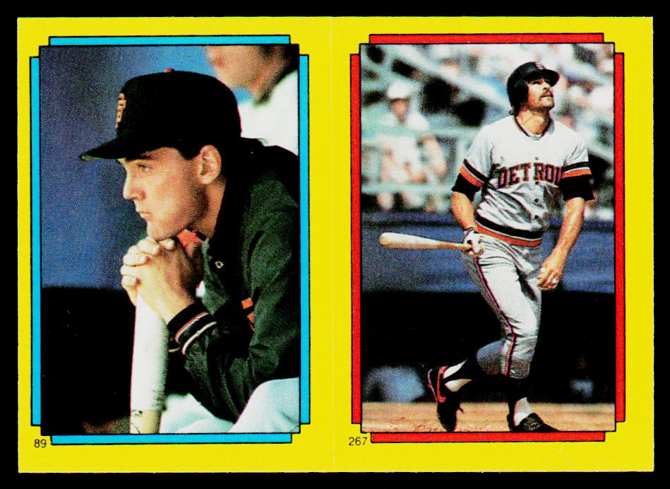 Dwight Evans 1988 Topps Stickers #89 / 267d
