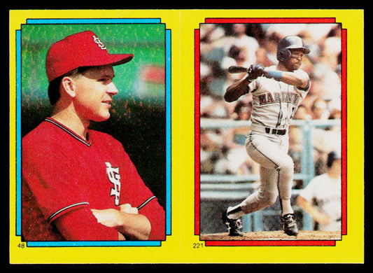 Andre Dawson 1988 Topps Stickers #48 / 221b