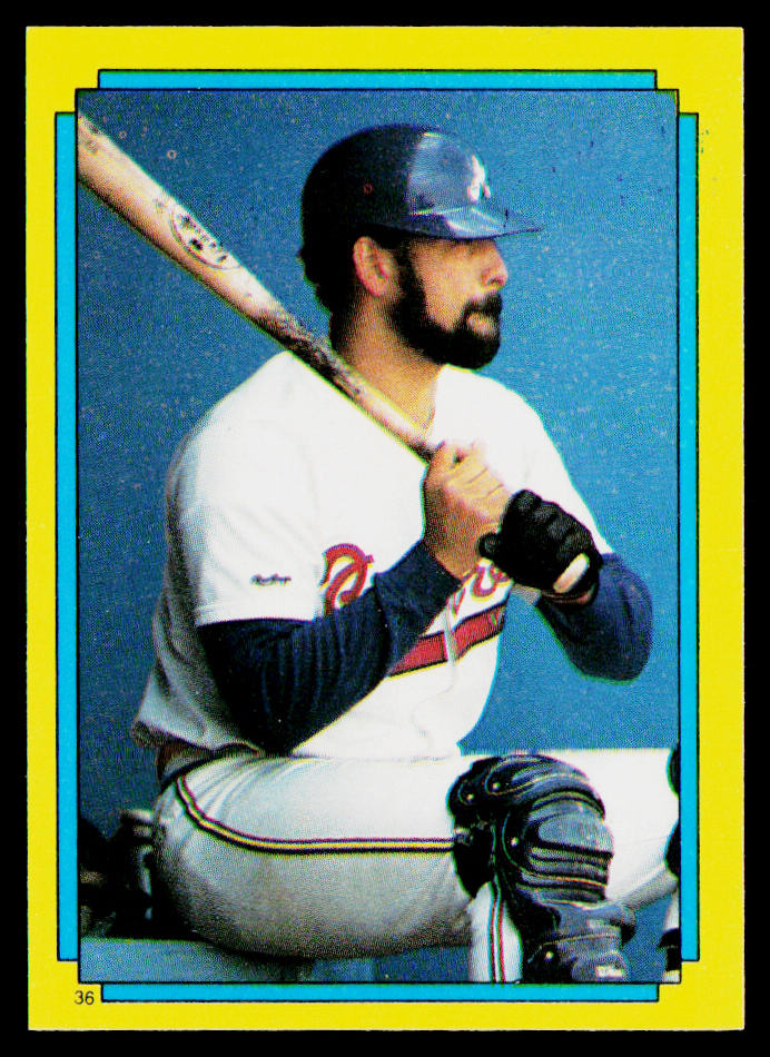 Ozzie Virgil 1988 Topps Stickers #36d Atlanta Braves
