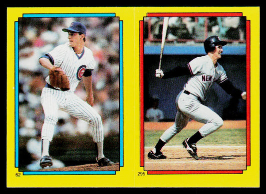 Jamie Moyer / Mike Pagliarulo 1988 Topps Stickers #62 / 295