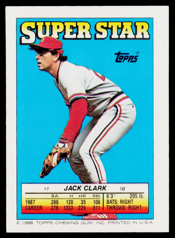 Bob Boone / Jim Morrison HL 1988 Topps Stickers #5 / 272