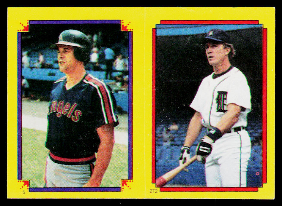 Bob Boone / Jim Morrison HL 1988 Topps Stickers #5 / 272