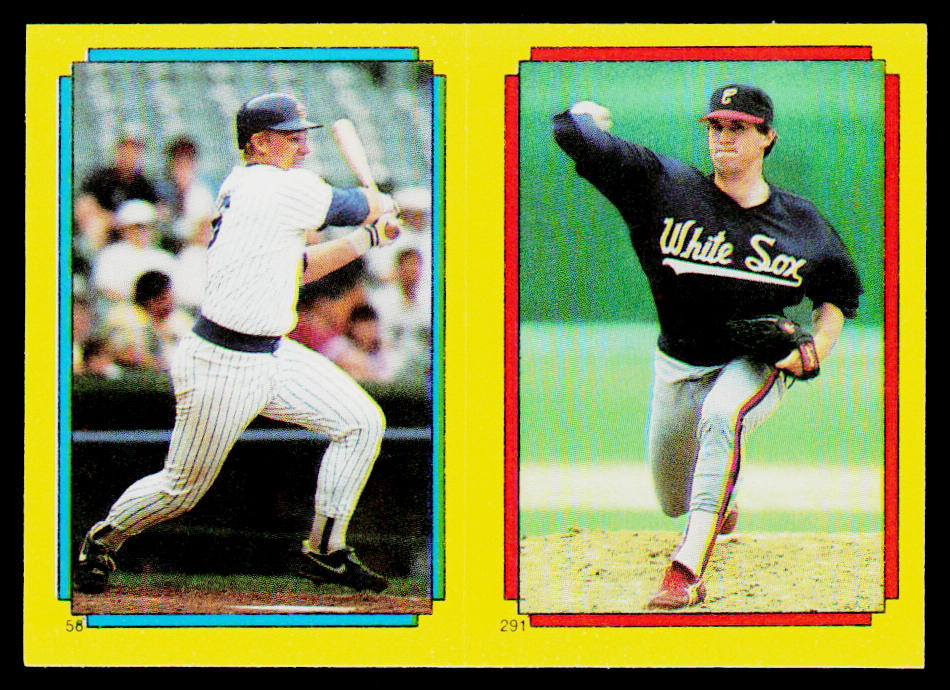 Dave Parker 1988 Topps Stickers #58 / 291b