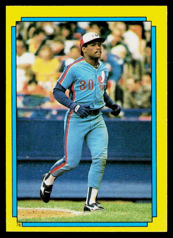 Tim Raines 1988 Topps Stickers #76 Montreal Expos