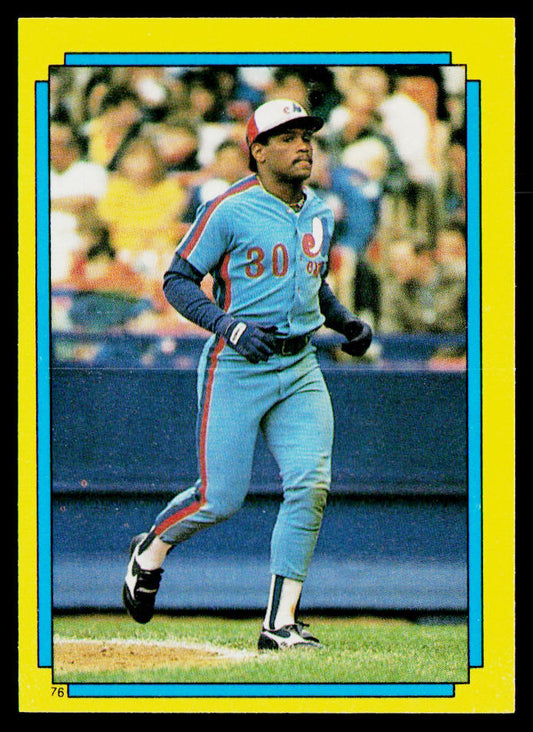 Tim Raines 1988 Topps Stickers #76 Montreal Expos