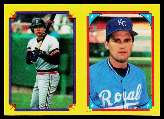 Bruce Hurst 1988 Topps Stickers #8 / 306d