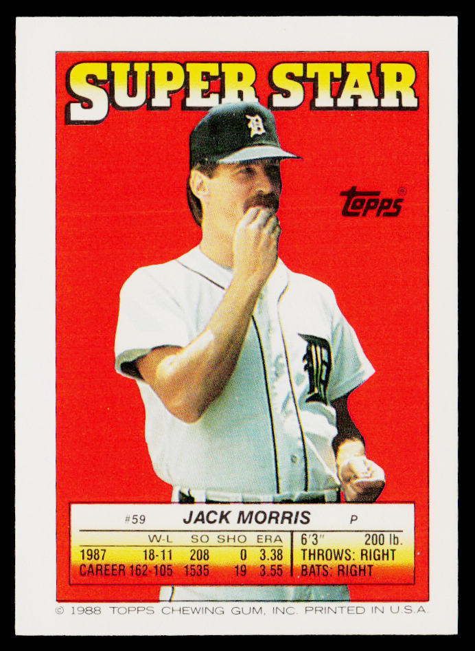 Pedro Guerrero 1988 Topps Stickers #75e Los Angeles Dodgers